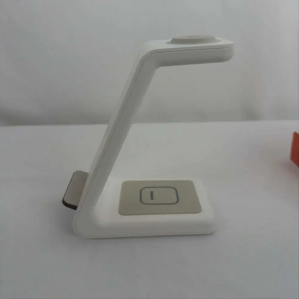 Generic 3-in-1 Wireless Charging Station for Smartphone, Earbuds, and Smartwatch